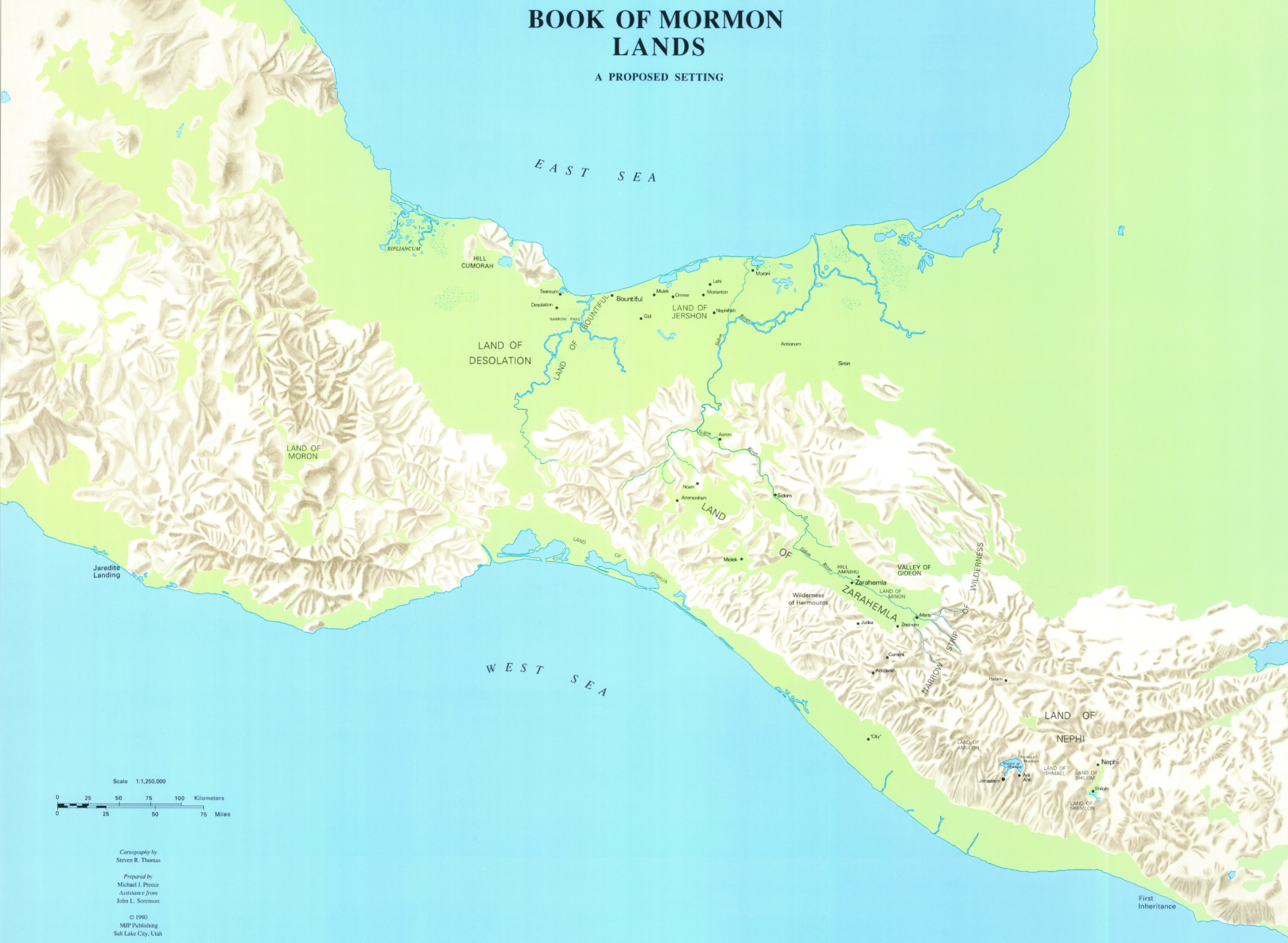 Book of Mormon Lands, a Proposed Setting